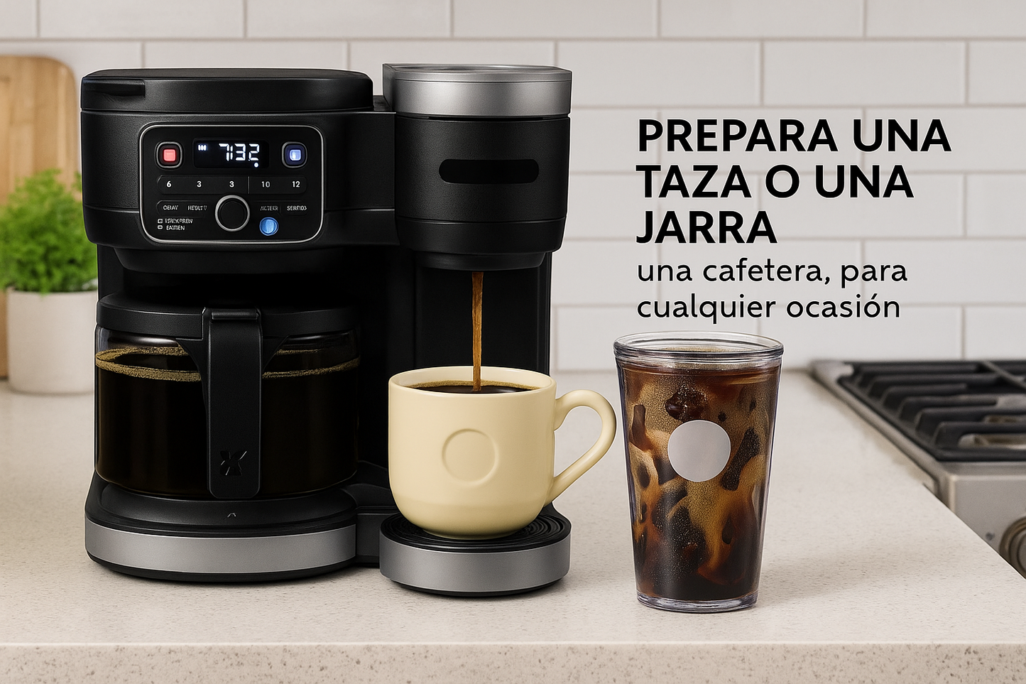 Cafetera De filtro Versatil