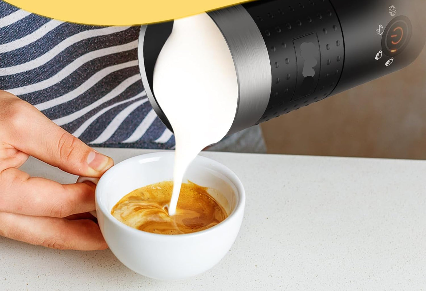 Espumador de Leche Mágico