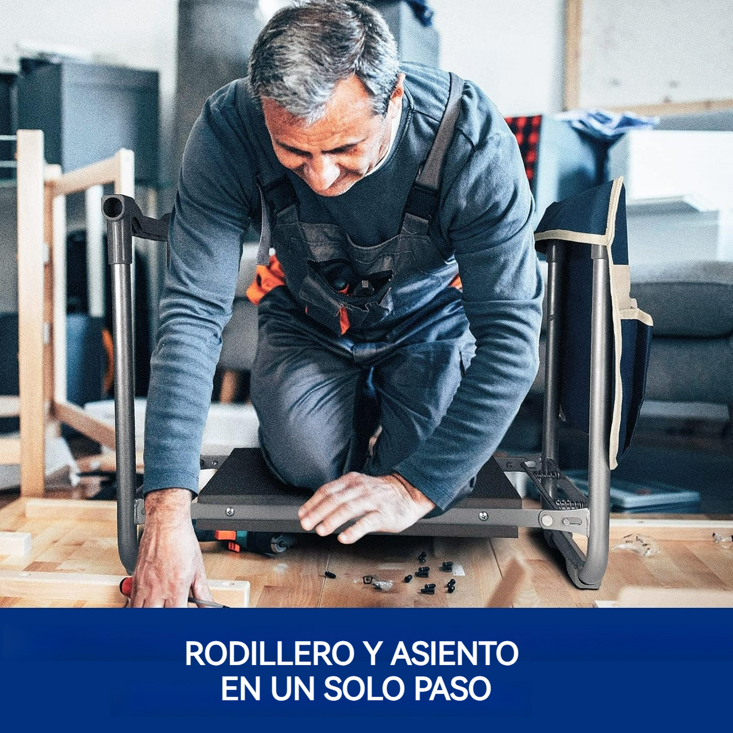 Asiento Rodillero ergonómico para jardín
