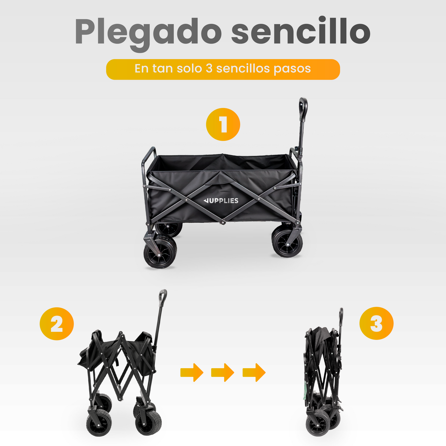 Carro Plegable Todo Terreno