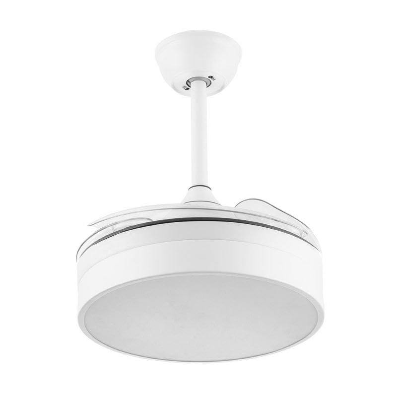 Ventilador de techo silencioso, compacto y con luz LED regulable