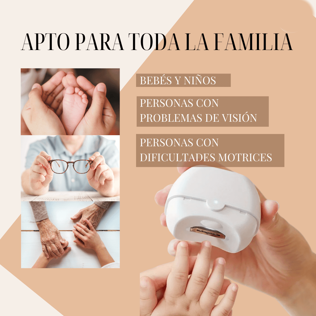 Cortaúñas Eléctrico Fácil