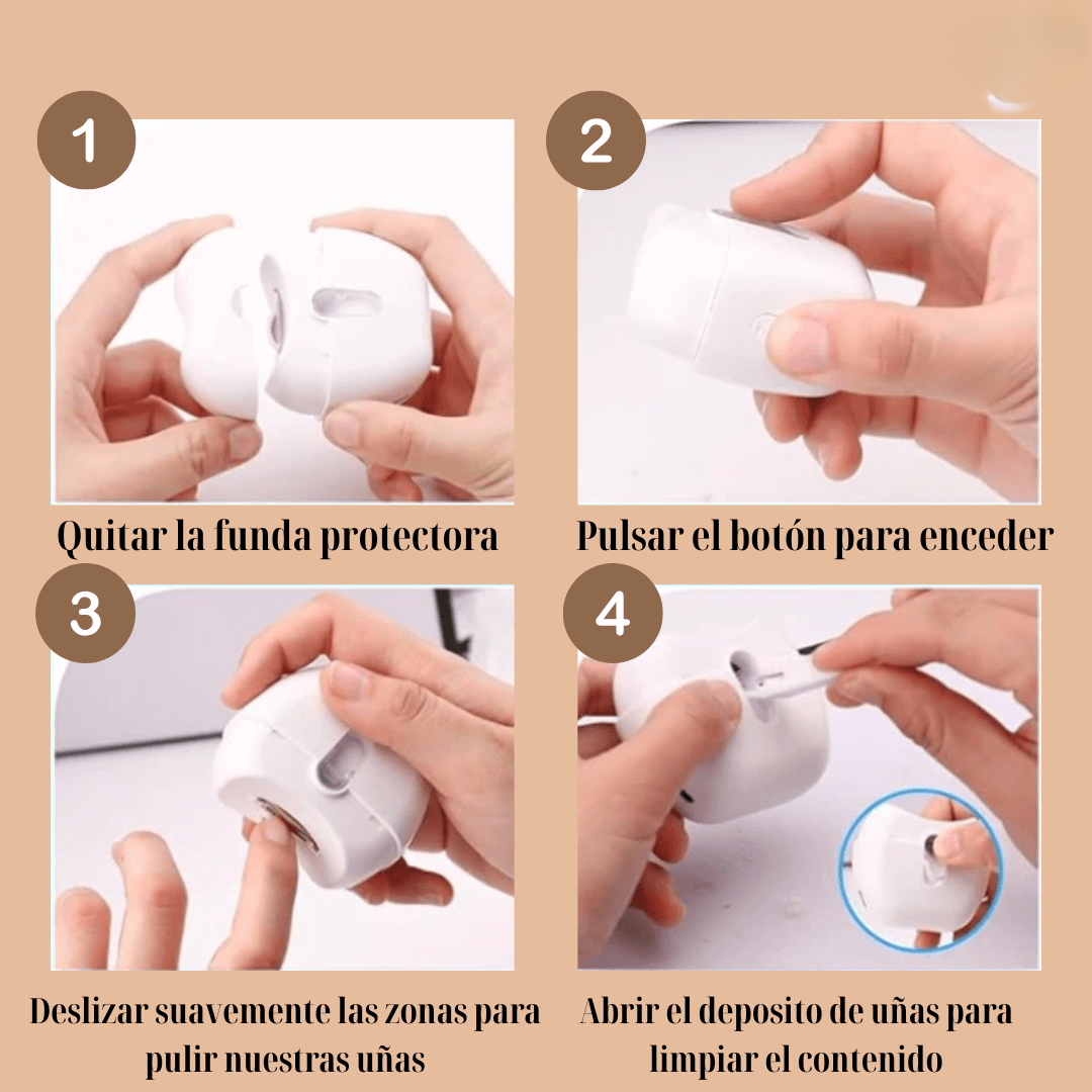 Cortaúñas Eléctrico Fácil