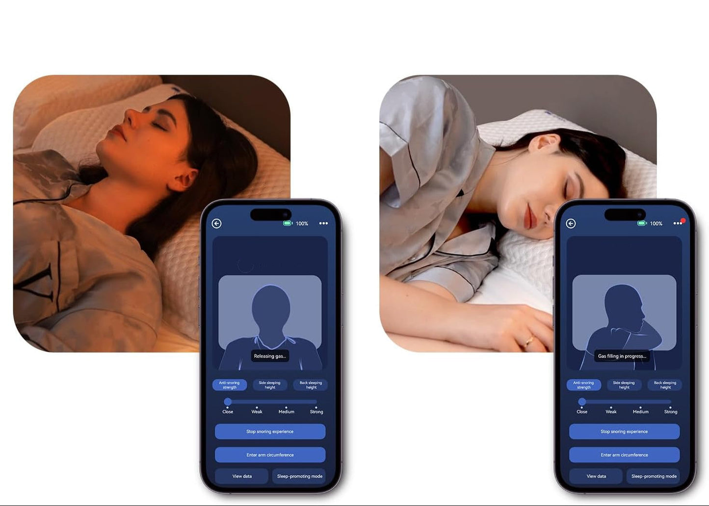 Almohada Inteligente Anti-Ronquidos