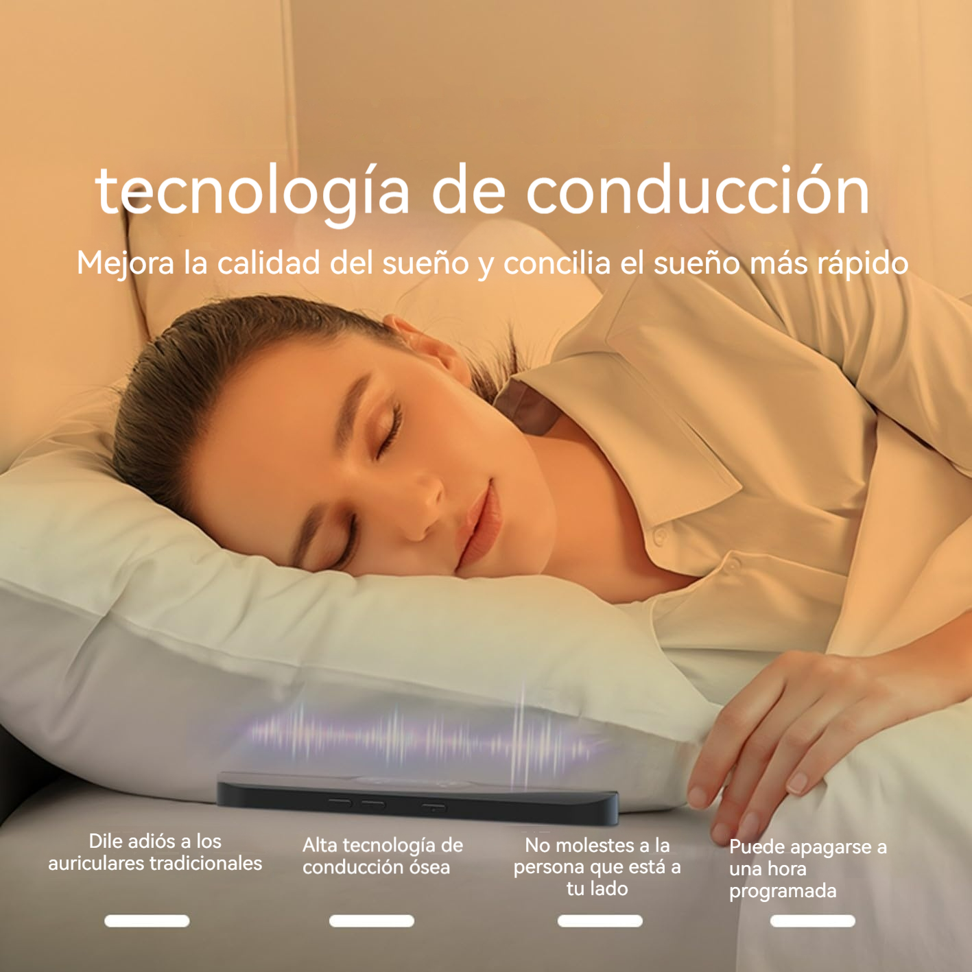 Altavoz Almohada para Descanso