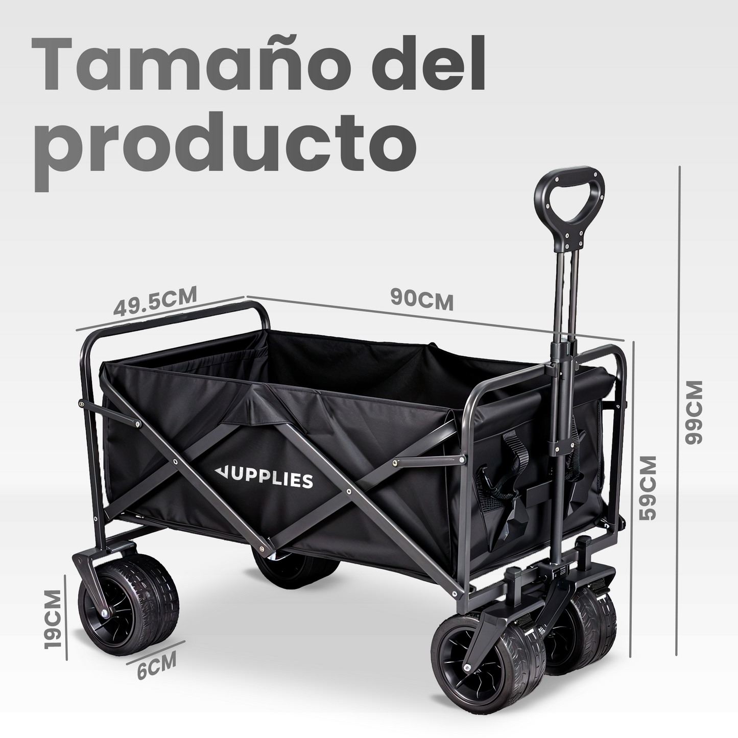 Carro Plegable Todo Terreno