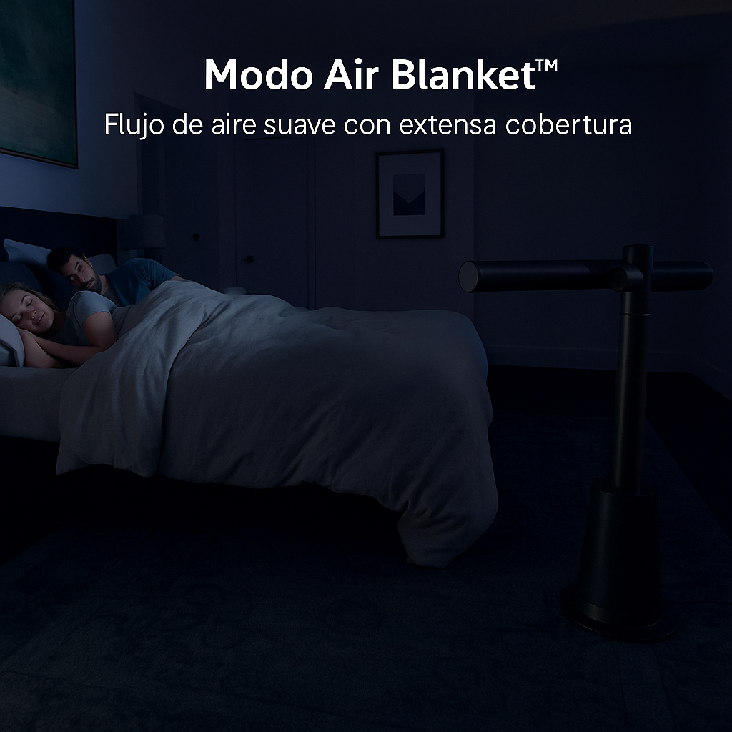 Ventilador Silencioso Turbo de Torre TurboBlade