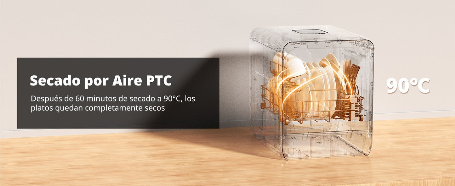 Lavavajillas Portátil de Encimera – Funcionalidad, Comodidad y Eficiencia para tu Hogar