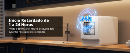 Lavavajillas Portátil de Encimera – Funcionalidad, Comodidad y Eficiencia para tu Hogar