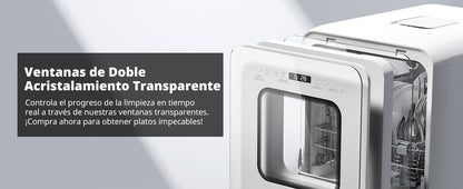 Lavavajillas Portátil de Encimera – Funcionalidad, Comodidad y Eficiencia para tu Hogar