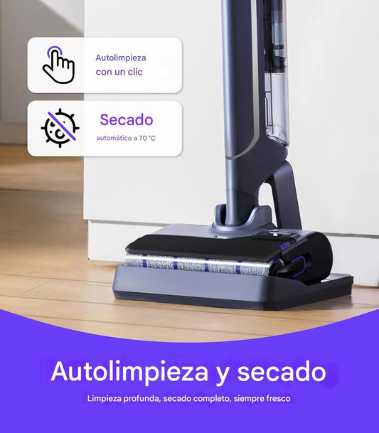 Aspiradora y Mopa Inalámbrica S20 Pro con Autolimpieza