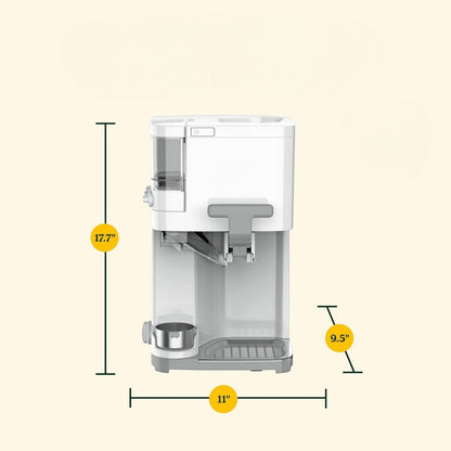 Máquina Automática de Helado y Yogur con Contenedores para Mezclas