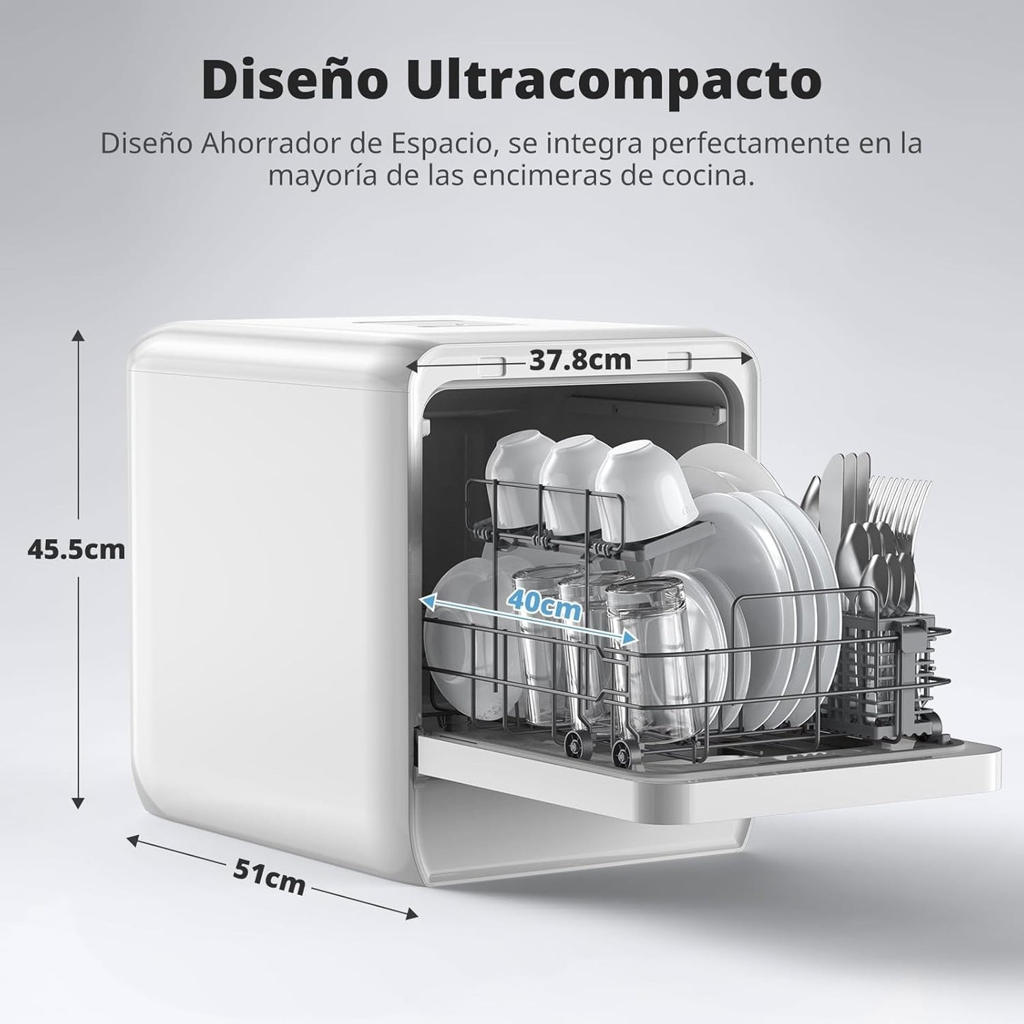 Lavavajillas Portátil de Encimera – Funcionalidad, Comodidad y Eficiencia para tu Hogar