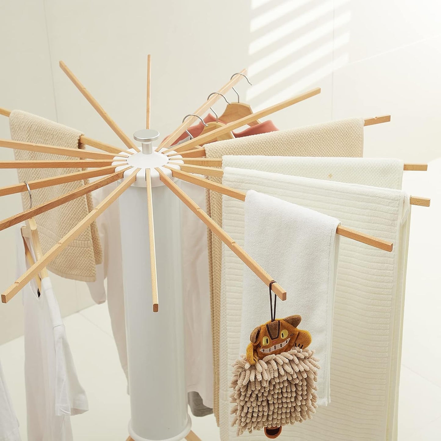 Tendedero Plegable de Ropa con Estructura Tripode