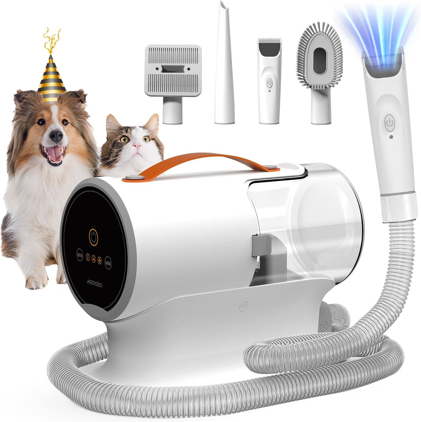 PetClean Pro 5 en 1 - Aspiradora de aseo para perros