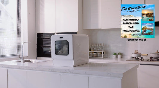 Lavavajillas Portátil de Encimera – Funcionalidad, Comodidad y Eficiencia para tu Hogar