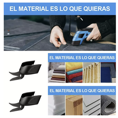 Tijeras Eléctricas Inalámbricas para Cortar Tela y Cartón