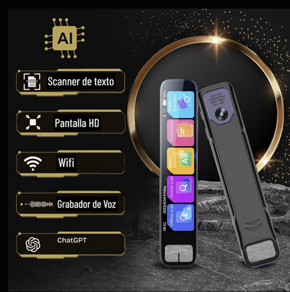ScanSense AI Smart Pen | Respuestas AI instantáneas para Matemáticas, Historia y más