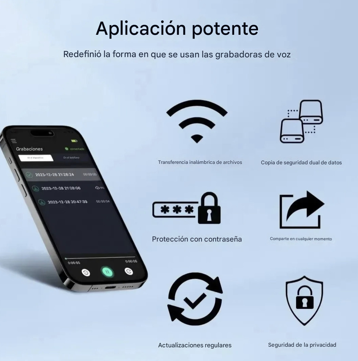 Grabadora Inteligente con IA