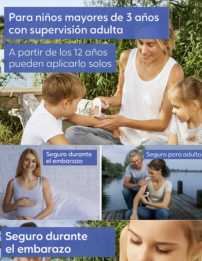 Aplicador portátil para alivio localizado