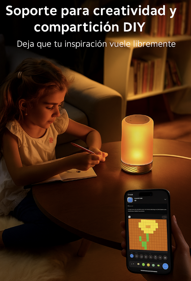 Lámpara Inteligente Arcoíris