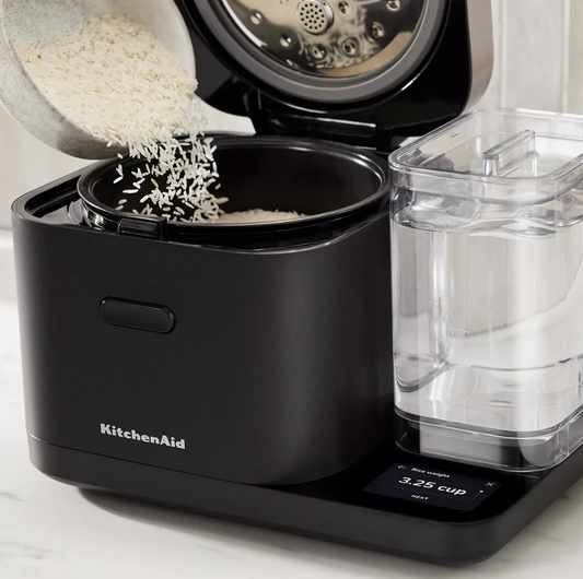 Olla Para Granos Y Arroz Kitchenaid De 8 Tazas Con Báscula