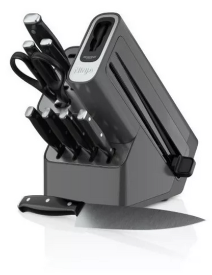 Cuchillos Ninja con Base Afiladora – Precisión y filo duradero en cada corte