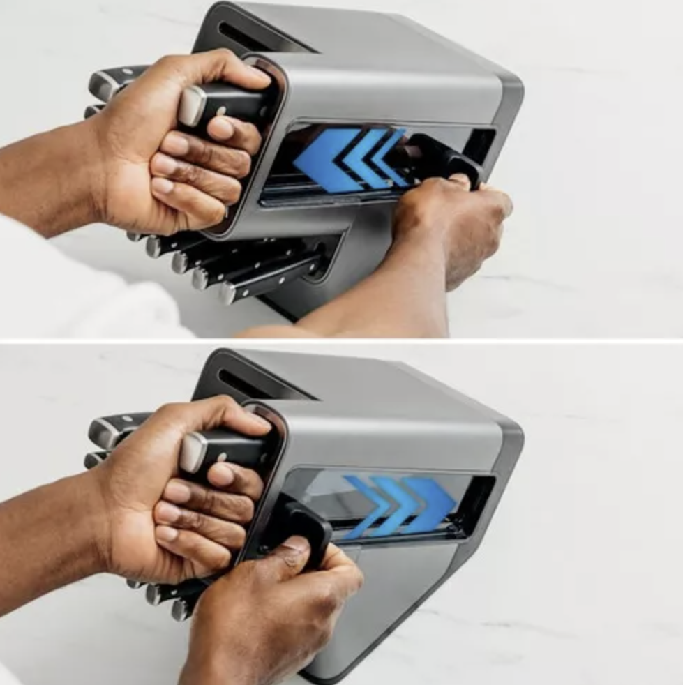 Cuchillos Ninja con Base Afiladora – Precisión y filo duradero en cada corte