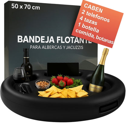 Portavasos Flotante + Pistola para champaña de Regalo!
