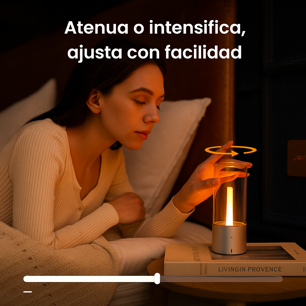 Aluma- lámpara cálida y elegante