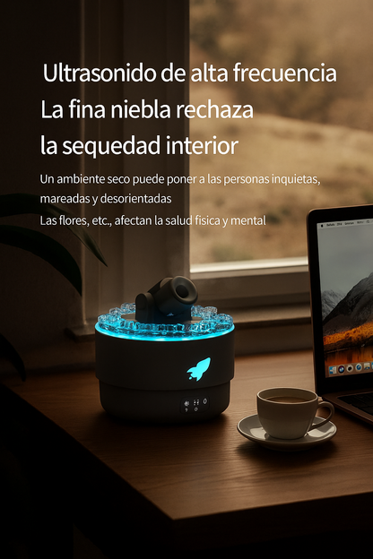 Humidificador de Aceite Esencial Volcán