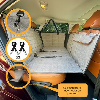 Cubre Asiento de Coches para Perros +Plus
