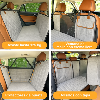 Cubre Asiento de Coches para Perros +Plus