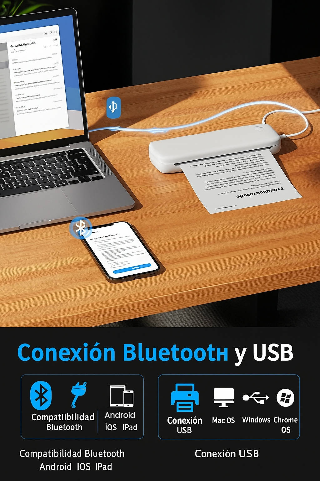 Impresora Portátil Sin Tinta