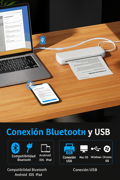 Impresora Portátil Sin Tinta