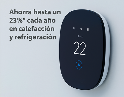 Termostato Inteligente EcoAhorro con 3 sensores