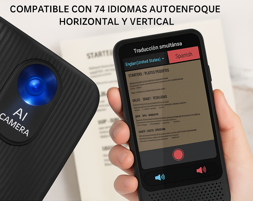Traductor Portátil Inteligente