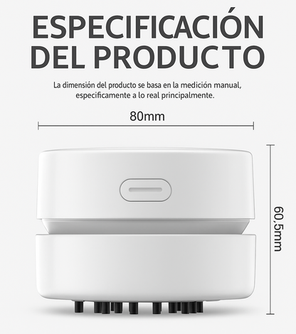 Mini Aspiradora de Escritorio Inalámbrica