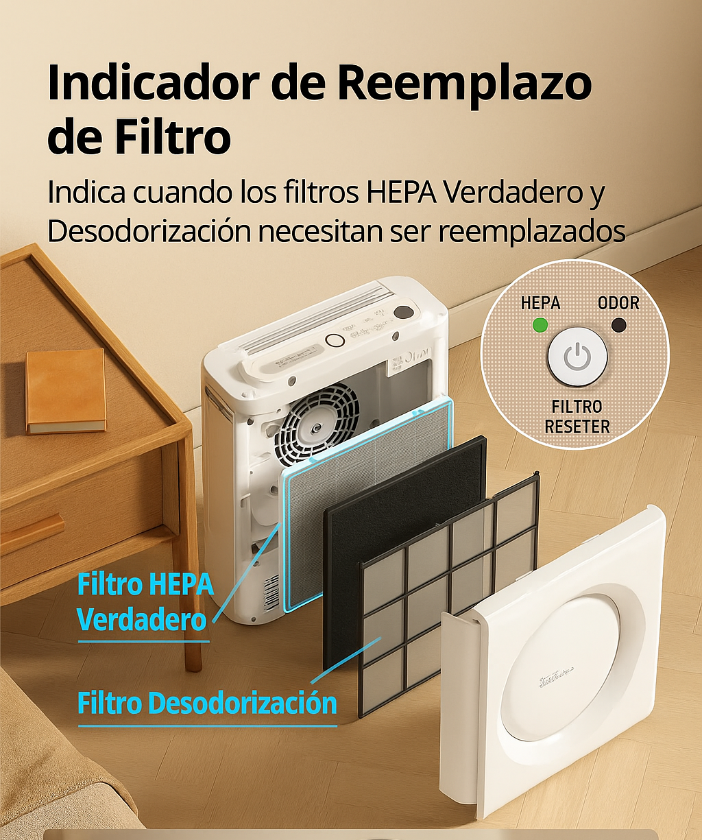 Purificador de Aire inteligente