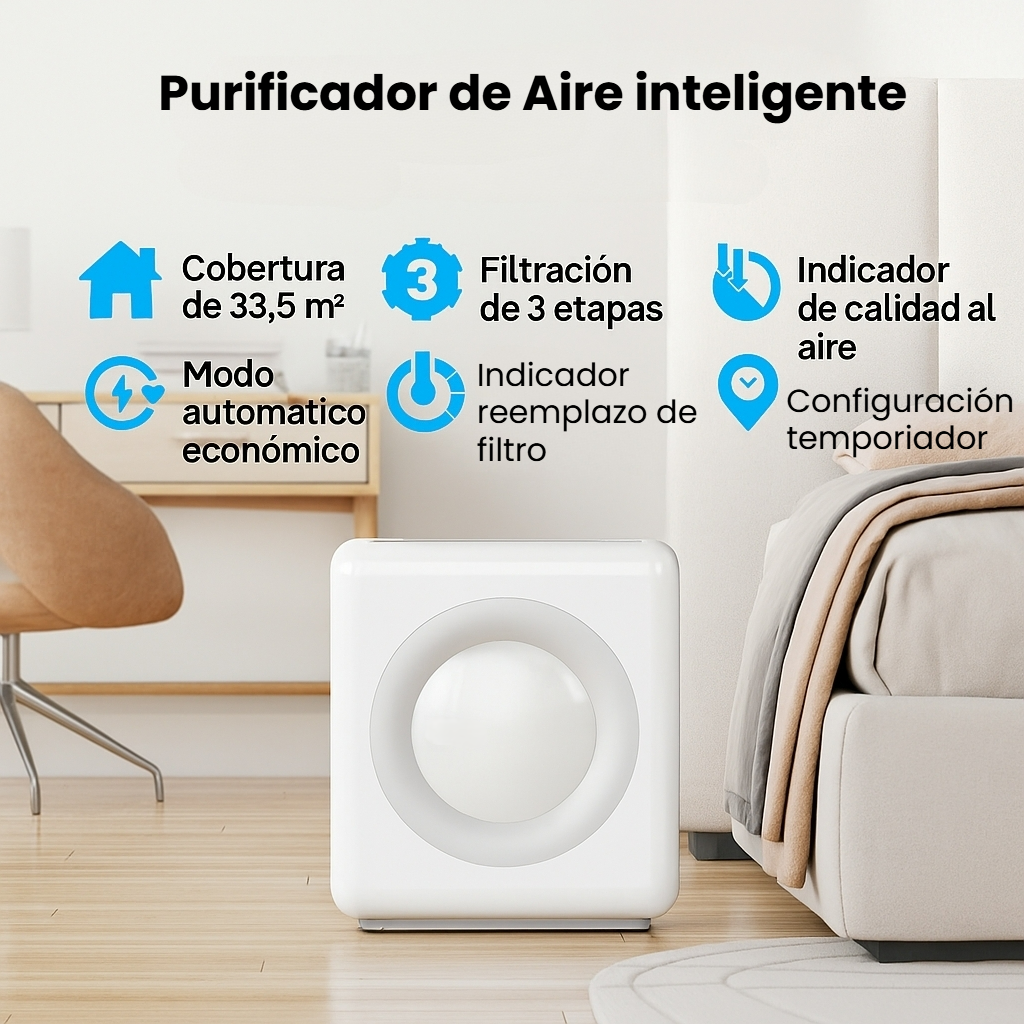 Purificador de Aire inteligente