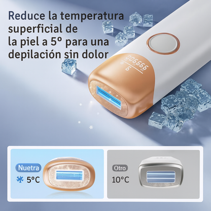 Depiladora Láser Suave y Eficaz