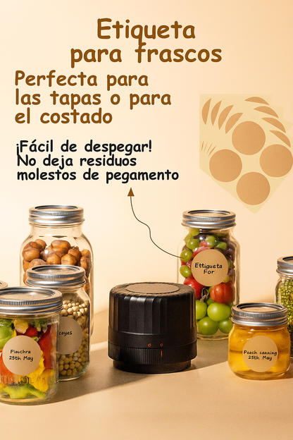 Sellador Automático para Tarros