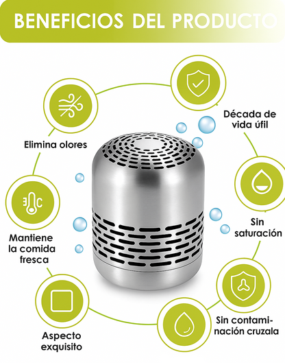 Purificador de Aire para Refrigerador