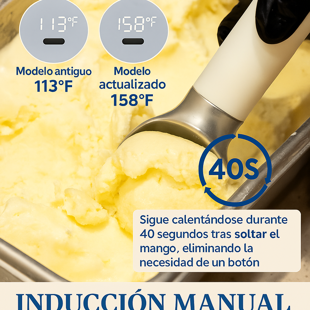 Cuchara Térmica para Helado