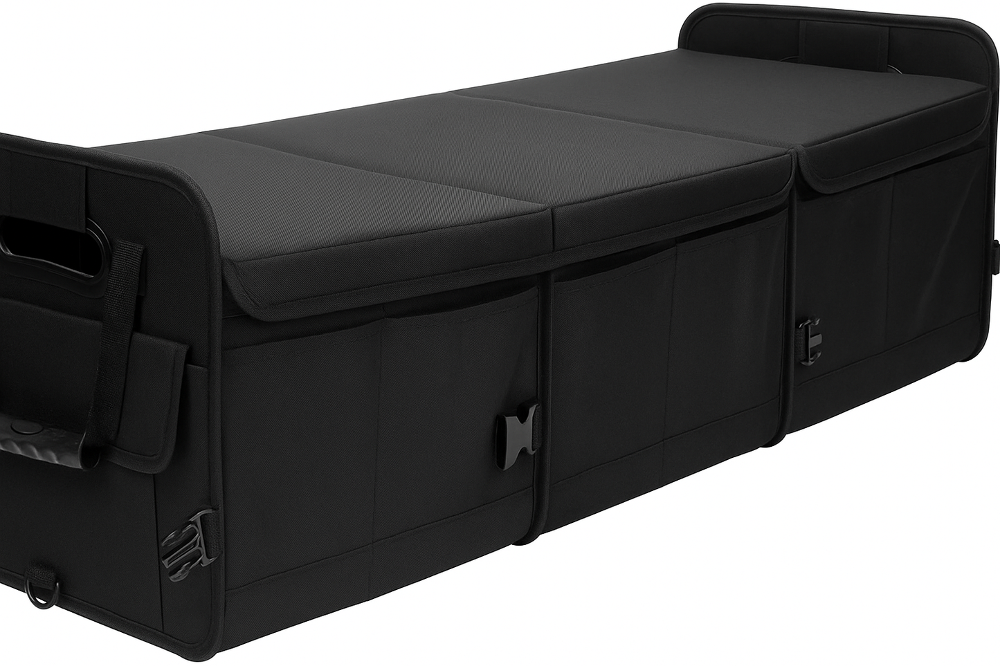 Organizador de maletero plegable y antideslizante de gran capacidad