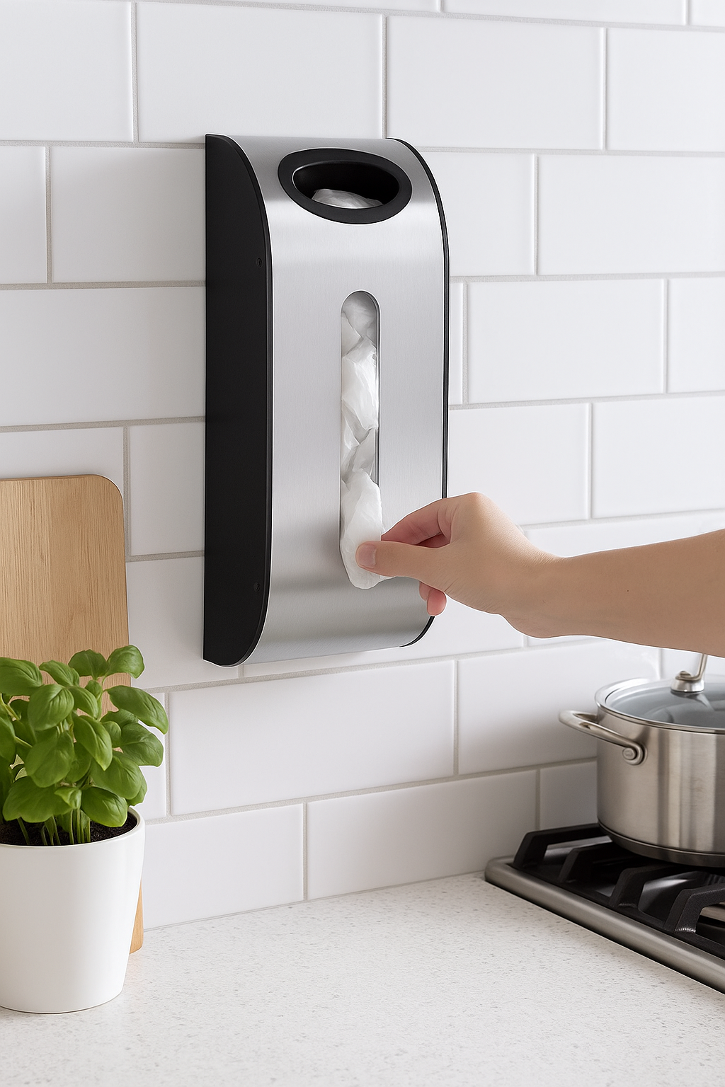 Dispensador de Bolsas Práctico