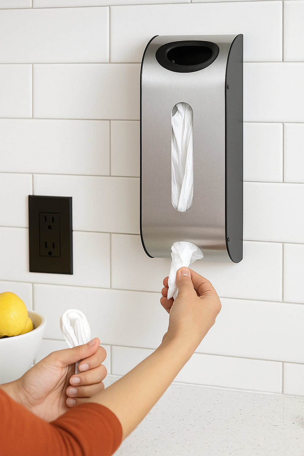 Dispensador de Bolsas Práctico