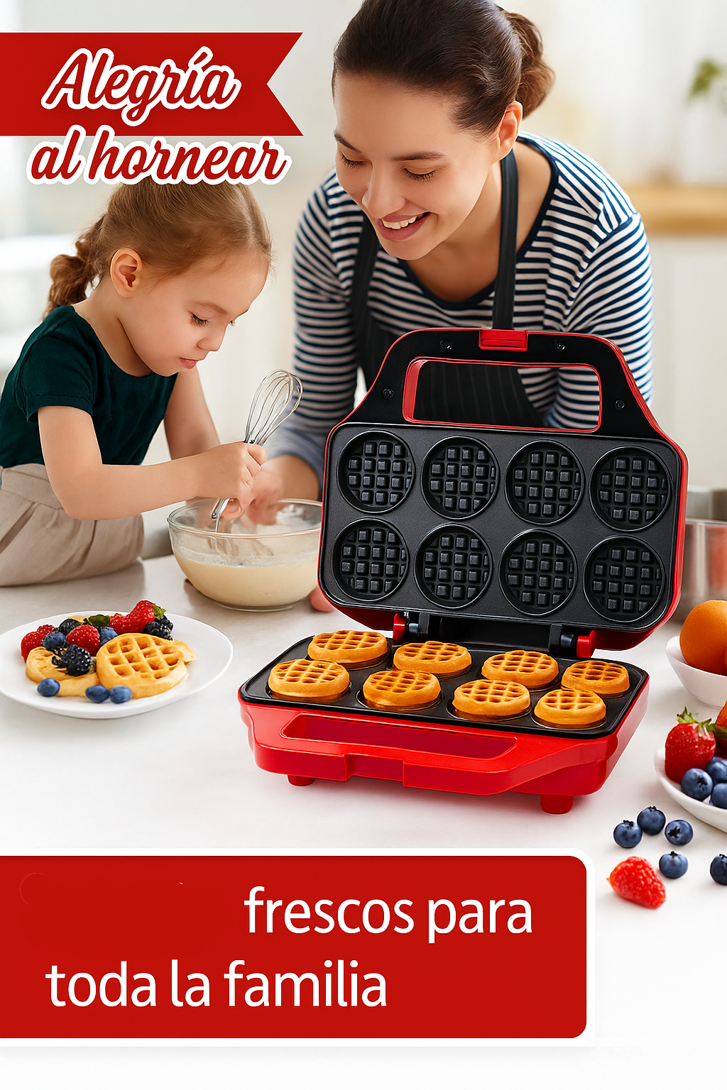 Gofrera Divertida para Familias
