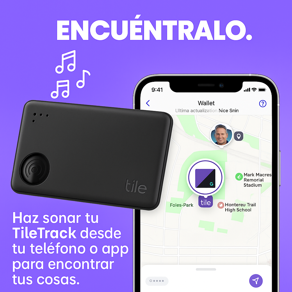 Tarjeta Localizadora - Tile