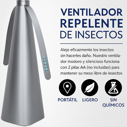 Ventilador Repelente de Insectos